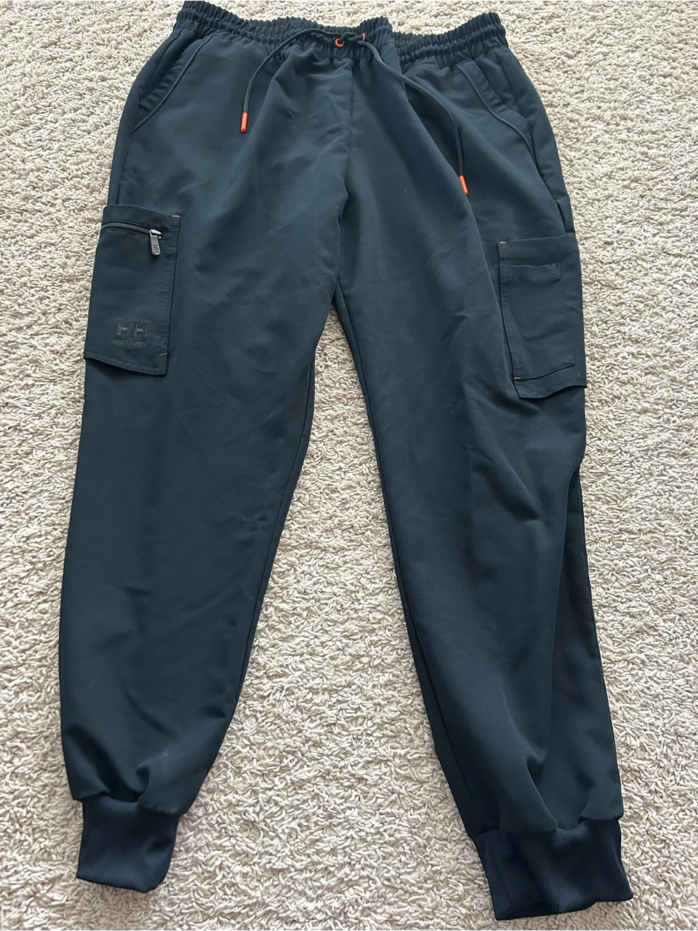 Ladies Helly Hansen Cargo Joggers with Elastic Waist and Drawstring -
